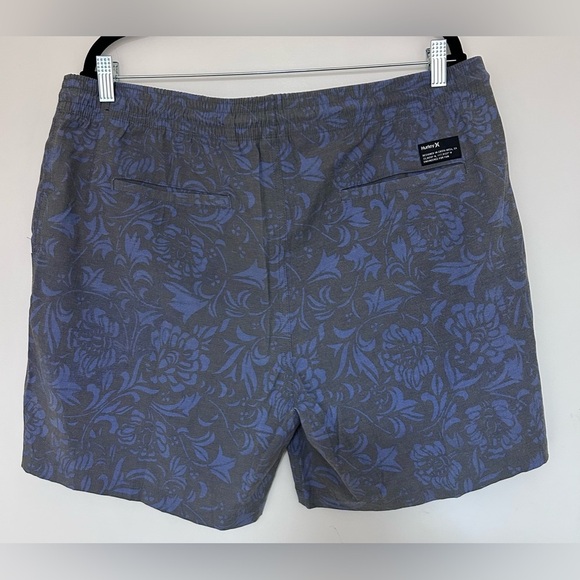 Hurley Men’s Floral Print 6” Shorts Size XXL NWOT - Picture 2 of 9